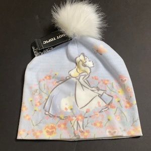 Disney Alice in Wonderland Beanie Toboggan Puff